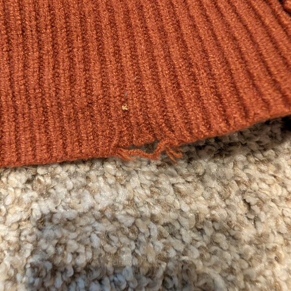 Color block women's sweater cardigan size small - Picture 5 of 5